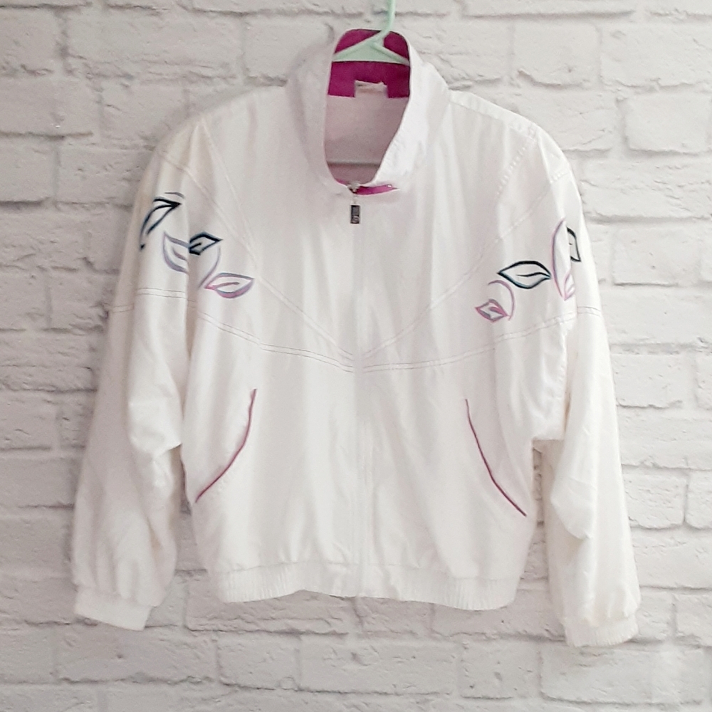 Sergio Tacchini zip lightweight jacket